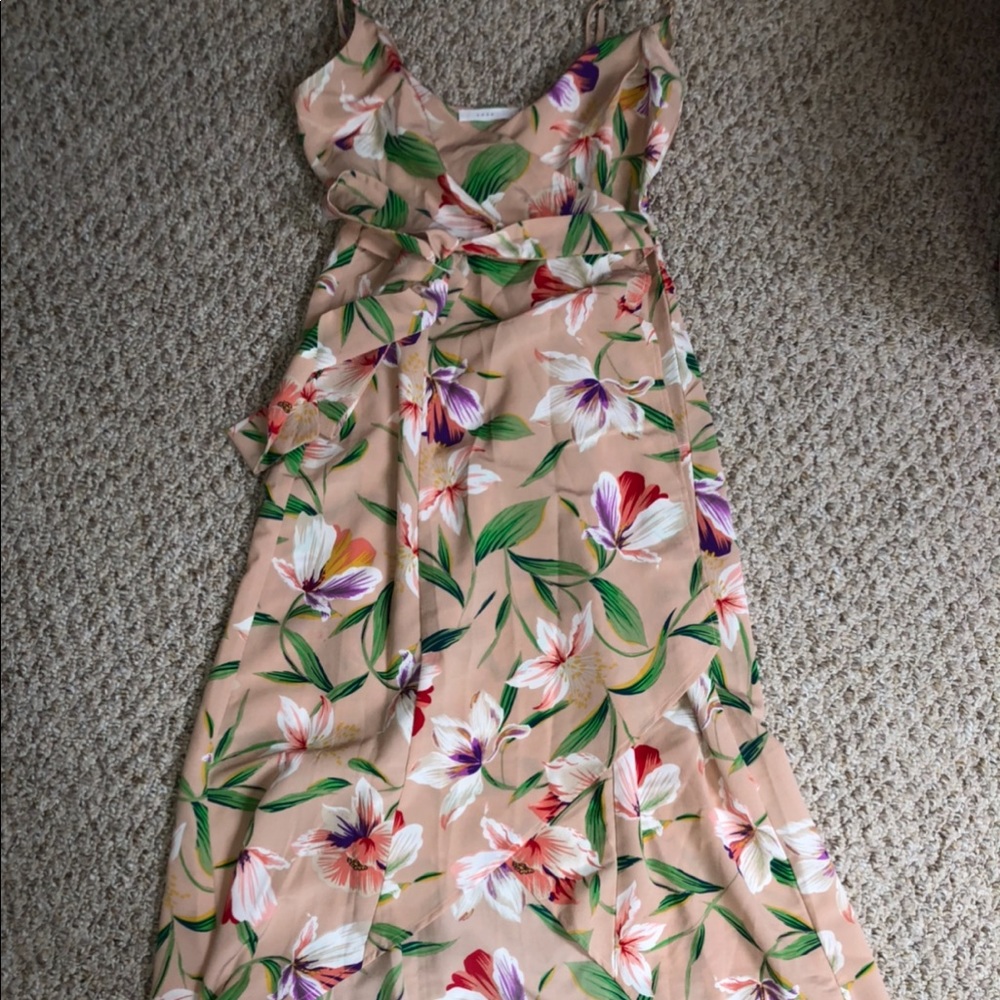 Make You Mine Tan Floral Print.